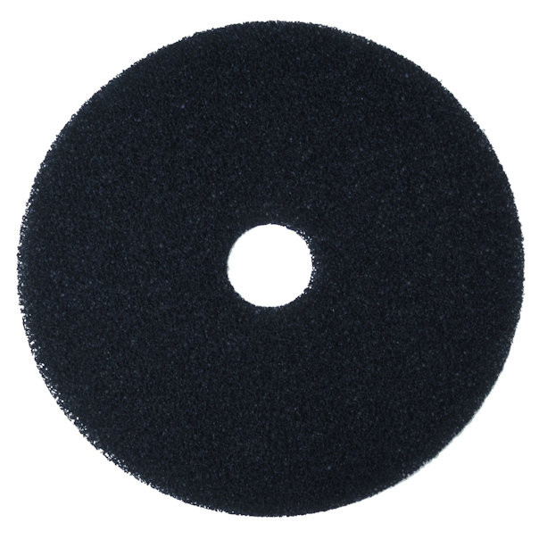 3M Black Stripper Pad 7200, 20″ Floor Care Pad (Case of 5) New