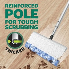 Swiffer Sweep & Mop Deluxe 2-in-1 Multi-Surface 1 Count (Pack of 1), Black