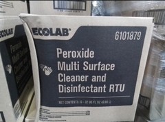 Ecolab Peroxide Multi-Surface Disinfectant Cleaner RTU 32 fl oz, 6 Pack
