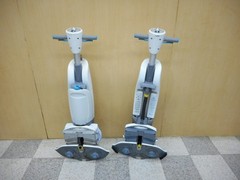 2 Tennant I-Mop XL Walk Behind Floor Scrubber