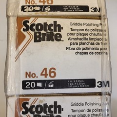 Scotch-Brite Griddle Polishing Pad #46- Set Of 60 (4 in. x 5.25 in)