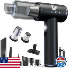 Dustix Cordless Handheld Car Vacuum Cleaner Powerful 20000Pa Triple Gear Mini