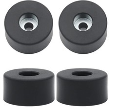bizhala 4PCS 192310GS Air Compressor Isolator Rubber Feet Foot Mount Black