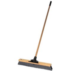 Weiler 44600 24″ Pro-Flex Border Sweep with 60″ Wood Handle