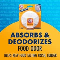 ARM & HAMMER Baking Soda Fridge Fresh, Refrigerator Air Filter, 1 count