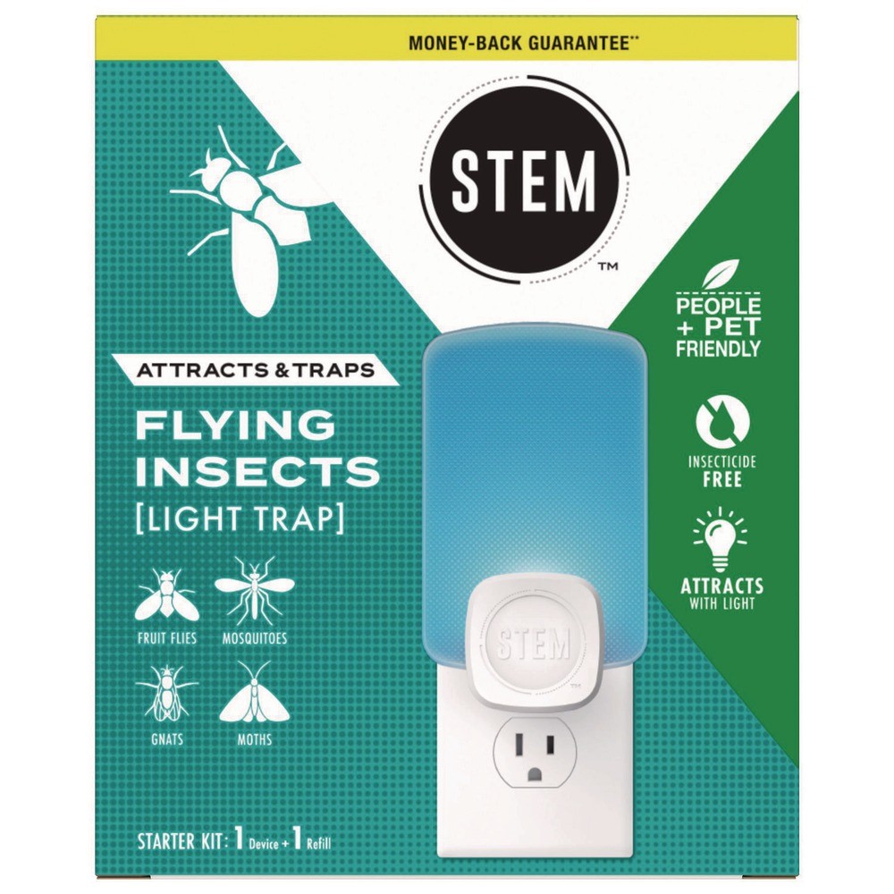 SC Johnson 372853 STEM Light Trap with Refill (4/Carton) New
