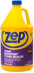 Floor Sealer Stain-Resistant Clear Gloss Coating Safe Commercial 4-Pack 128 oz.