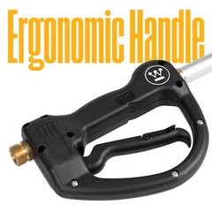 Westinghouse 9 Ft. Pressure Washer Extension 126L x 1.3W x 1.3H inches, Black