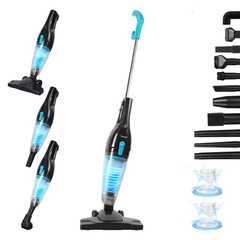 Intercleaner Corded Vacuum Cleaner 15Kpa Powerful Suction 400W Motor 12 In 1