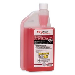 SC Johnson 680081 32 oz. Squeeze & Pour Heavy Duty Floor Cleaner (6/CT) New