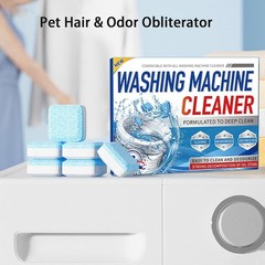 Biaccrss Washing Machine Cleaner Tablets, 24 Pack, 12 1 Count (Pack of 24)