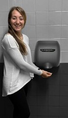 Excel Dryer XL-GR-ECO XLERATOR Hand Dryer Textured Graphite 110-120V and 240V