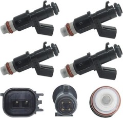 Set Of 4Pcs OEM Fuel Injectors FJ1205 16450-R5A-A01 Fits 2012-2015