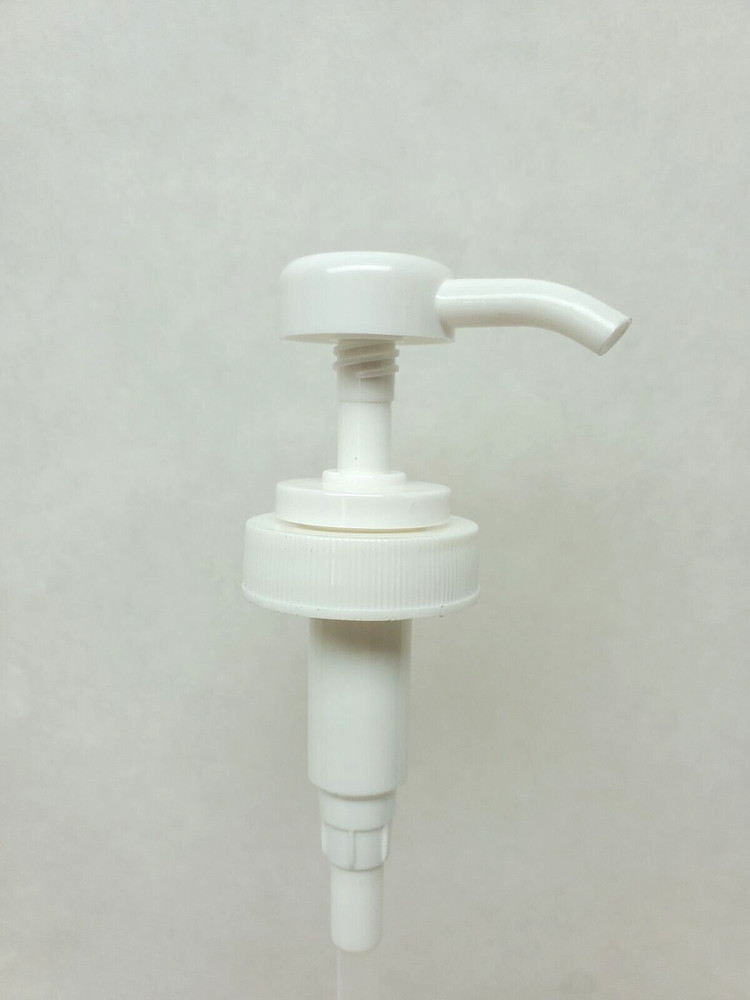 5 PCS – 1 Gallon White Pump Dispenser 38/400 Heavy Duty Rounded Top (HR)
