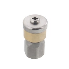 Erie Tools Rotating 1/8″ Sewer Jetter Nozzle for Drain Cleaning 3.0 Orifice
