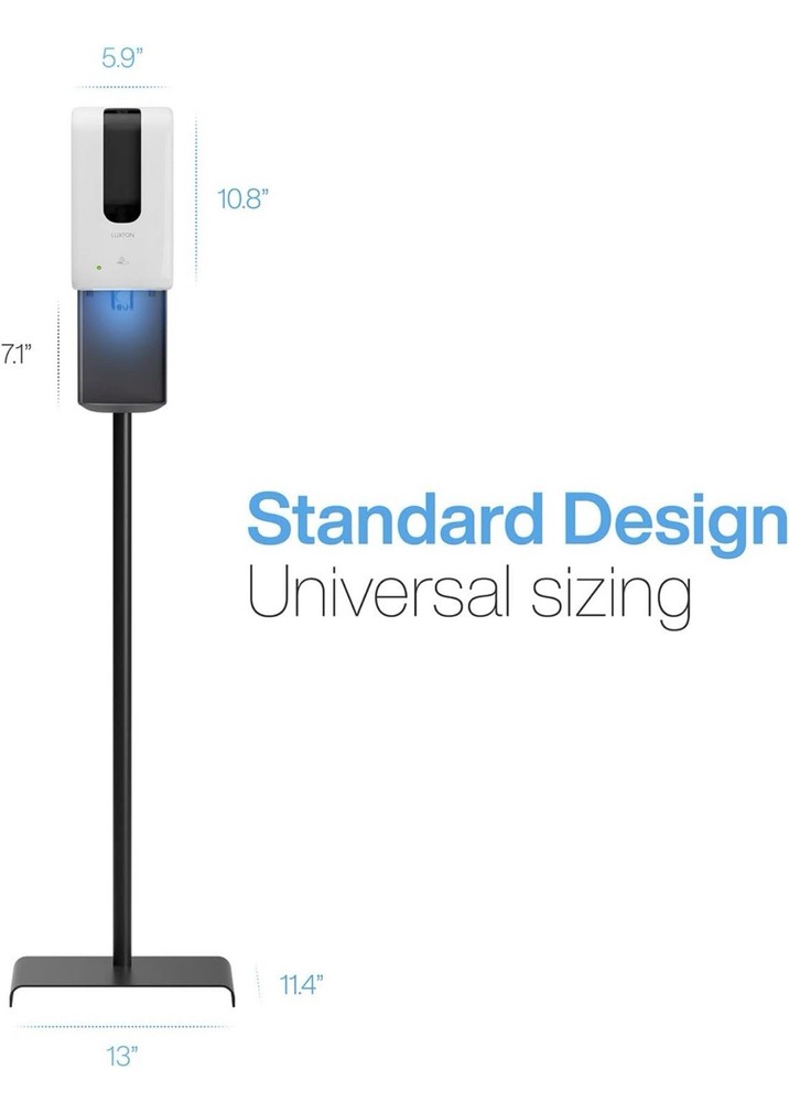 ZEP Hand Sanitizer Dispenser Touch-Free Motion Activated Stand TFHSU-1- 2500PL