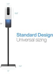 ZEP Hand Sanitizer Dispenser Touch-Free Motion Activated Stand TFHSU-1- 2500PL