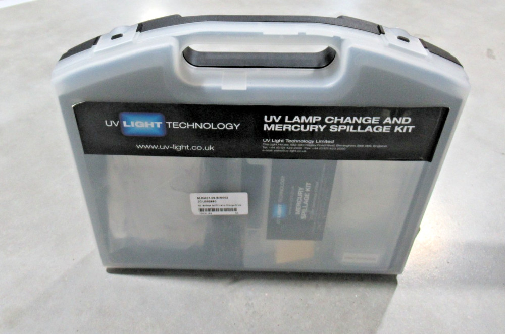 UV Light Technology UV Lamp Change Mercury Spillage Kit *BRAND NEW*