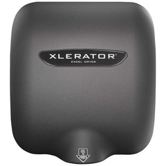 EXCEL DRYER XL-GRV-1.1N-208-277V Hand Dryer,10 sec,59 to 67 dBA,GRY 455A26