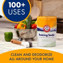 ARM & HAMMER Baking Soda, Multi-Purpose 100% Pure 112 Ounce (Pack of 1)