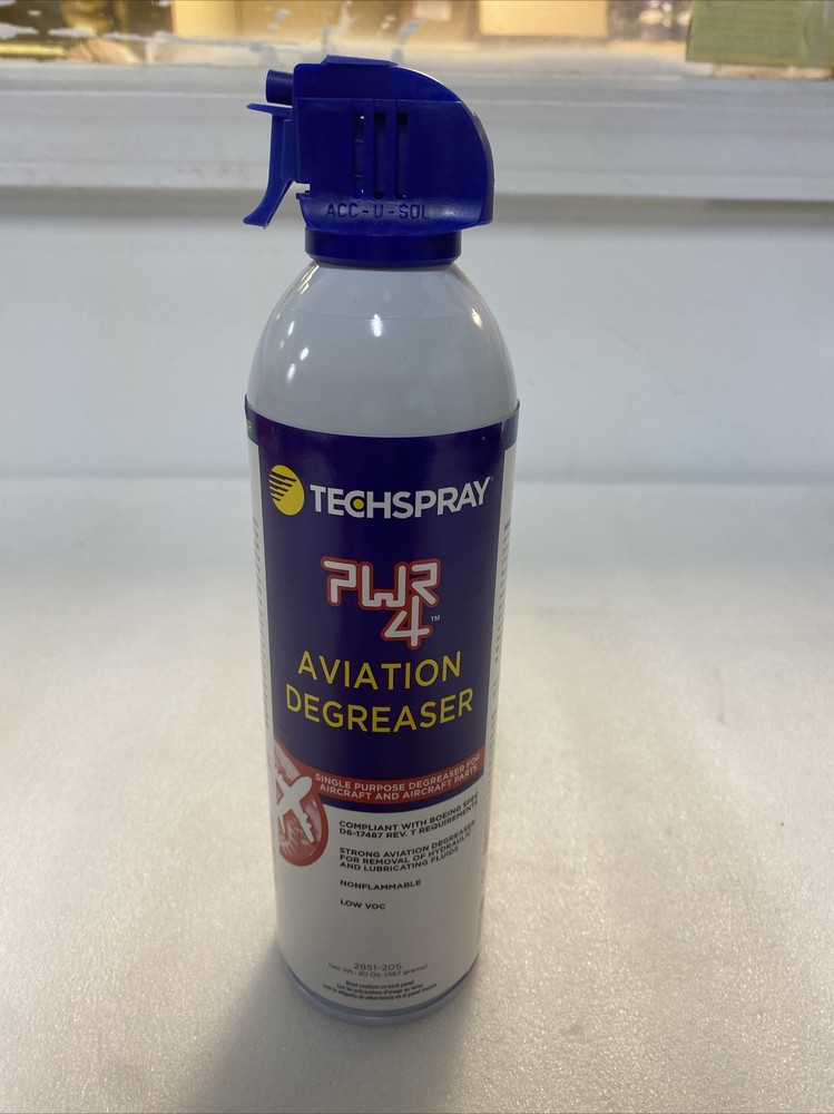 Tech-Spray PWR-4 Aviation Degreaser 20 Oz