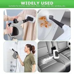 10 Pack Universal Steam Mop Pads, Pads for Handheld White