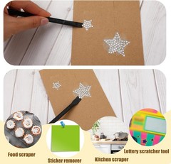 14-Piece Plastic Crevice Cleaning Tool Set, Non-Scratch Scraper and Anti-Static