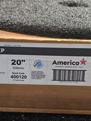 (QTY 5) Americo 400120 Stripping Pads Circular Disc , 20″ Diameter Black