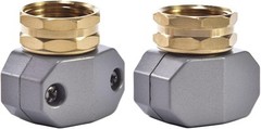 Zinc and Brass Female Clamp Coupling,Fits 3/4″ or 5/8″ Coupling,