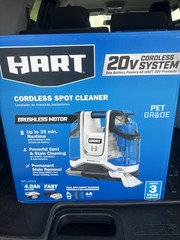 New HART HPSP25B 20V Cordless Spot Cleaner – TOOL ONLY. 0003