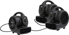 Portable 138W Air Mover Fan 600 CFM Stackable Water Damage Restoration
