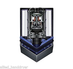 DYSON Airblade V HU02 Hand Dryer White ABS Cover ADA Compliant 110V/120V