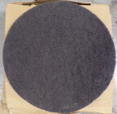 Tough Guy 402W03 Stripping Pad,Black,Size 19″,Round,Pk5 (G)