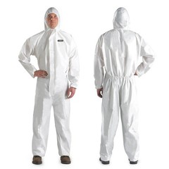 Hazmat Suit Disposable Coverall | Heavy Duty Full Body Painters Suit in 7 Siz…
