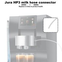 2 Pcs Milk Tubes Hoses with 4 Connectors, 14.96in Silicone M, Transparent