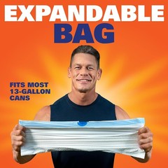Hefty Ultra Strong Tall Kitchen Trash Bags Fabuloso Scent 13 Gallon 25 Count