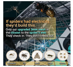 Fly Swatter, Bug Zapper Companion, Mosquito Killer Racket