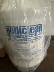 MICROBAN / MEDICLEAN DISINFECTANT SPRAY PLUS MOLD FLOOD & SEWAGE 1-GALLON NOS