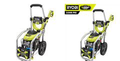 RYOBI 3300 PSI 2.3 GPM Cold Water Gas Pressure Washer with Honda GCV190 Idle