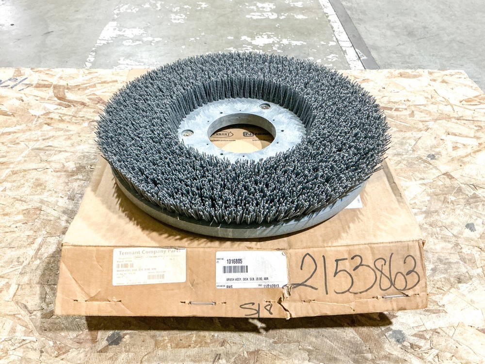 New Tennant Company Parts 1016805 Abrasive Brush Assembly Disc SCB 20” OD