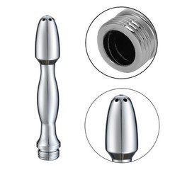Shower Douche Enema Kit,7 Holes Deep Cleaning 59 Inch, Silver