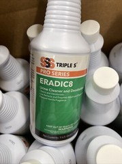12 Pack (32 oz each) SSS Triple S Eradic8 Urine Cleaner & Deodorizer 25125