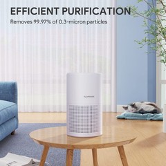 Air Purifiers for Bedroom, FULMINARE H13 True HEPA Air Filter, Quiet Air Clea…