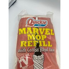 Quickie Marvel Mop Refill Absorbent Cotton Blend Yarn #0342