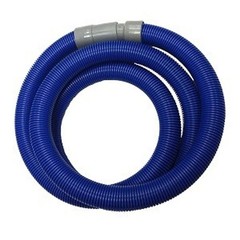 Esteam 1.5 In Blue Vac Hose 25 FT W/Cuffs