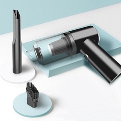 Handheld Cordless Mini Vacuum Cleaner, Bagless, Crevice Tool & Dusting Brush, Ca