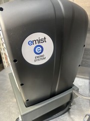 Emist EM360 Electrostatic Disinfectant Sprayer Cordless Roller Cart. Used Supply