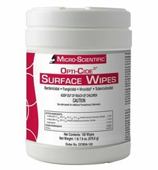 *1-Pack* Opti-Cide3 Surface Disinfectant Cleaner 6″ x 10″ Wipes Large OCW06-100