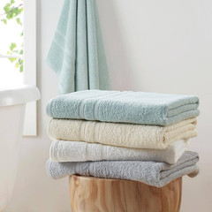 Bleach Friendly 100% Cotton Quick Dry 2-Bath, 2-Hand, 2-Washcloth 6-Piece Towel