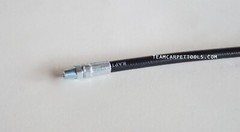 Upholstery Detail Tool Wand Replacement Black Solution Hose 3000 PSI 1/8″ x 1/4″